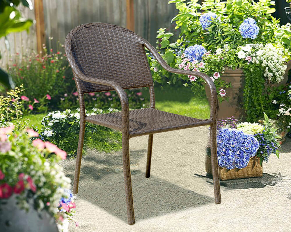 Allenton Wicker Stacking Chair