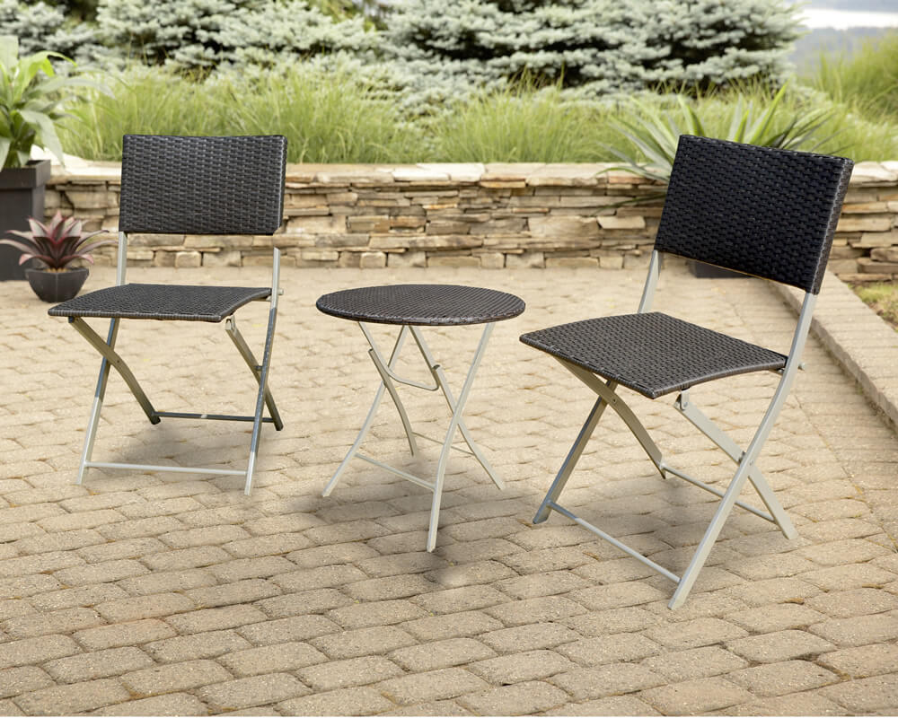 Brookshire Wicker Bistro Set